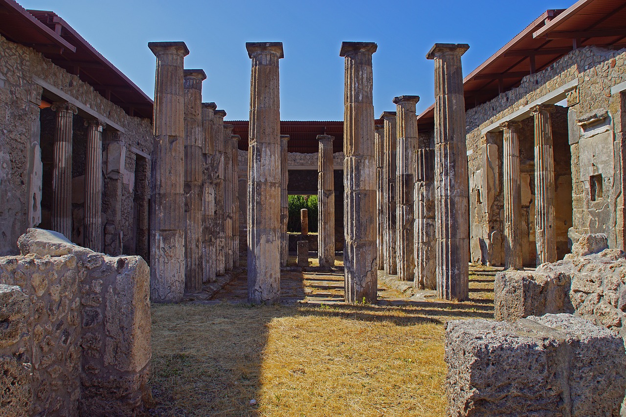 pompei villa antique free photo