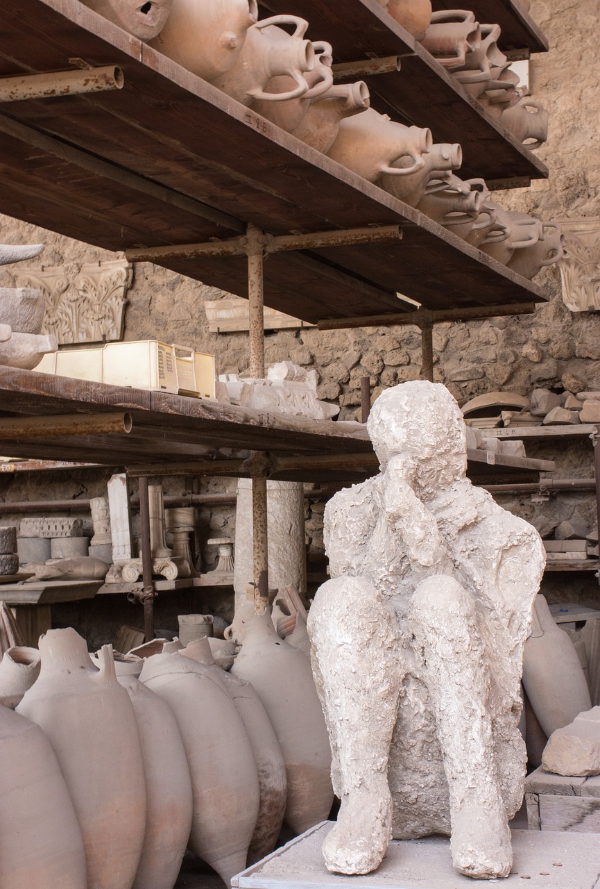 pompeii pompei plaster casts free photo