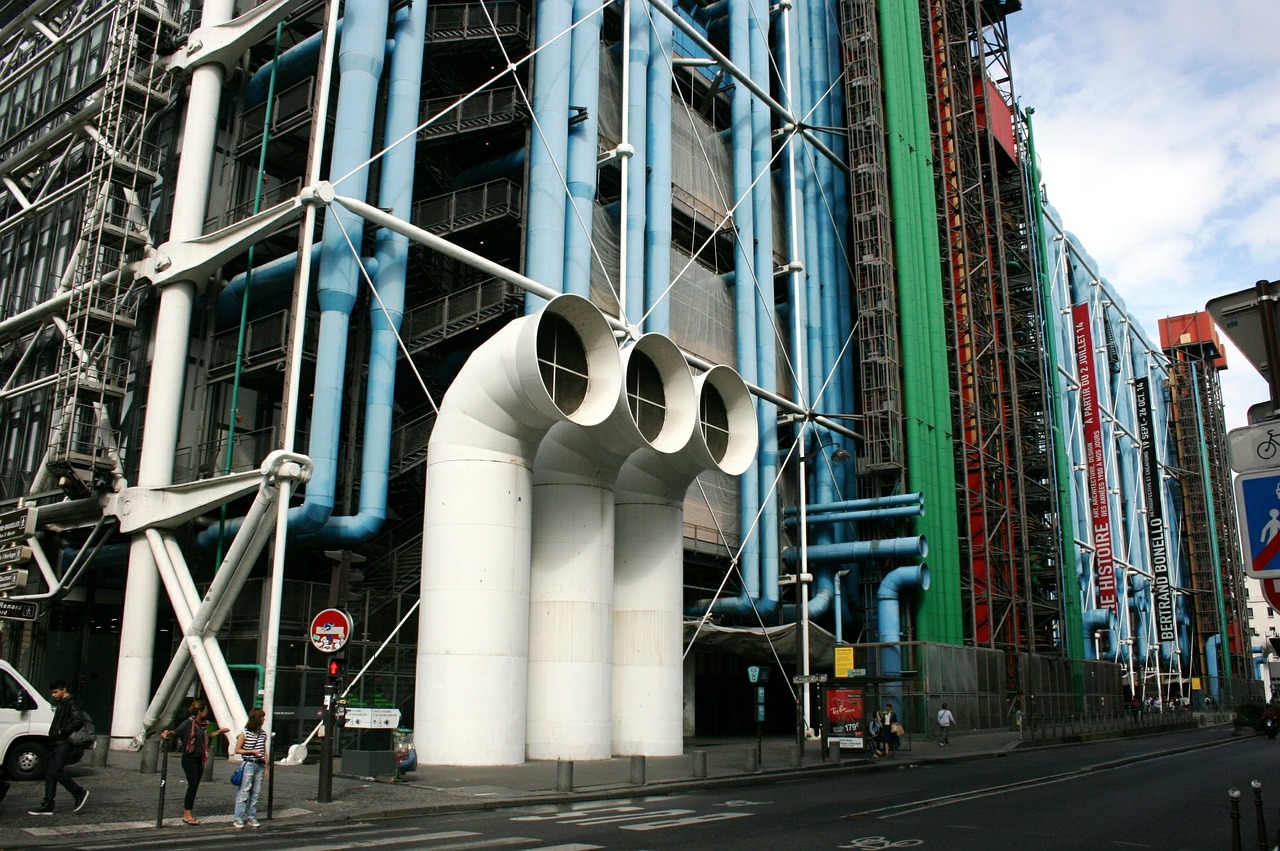 pompidou modern art paris free photo