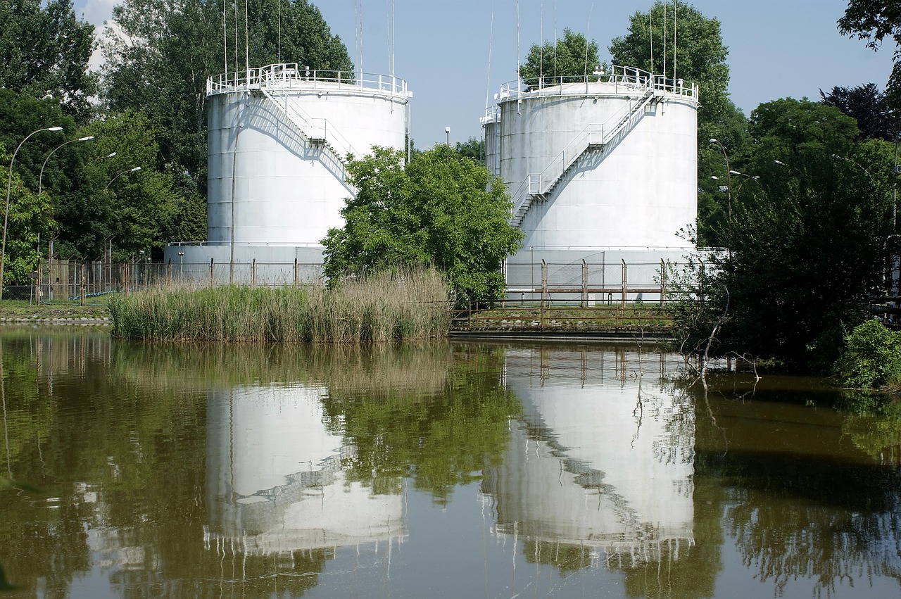 pond tanks industrial free photo