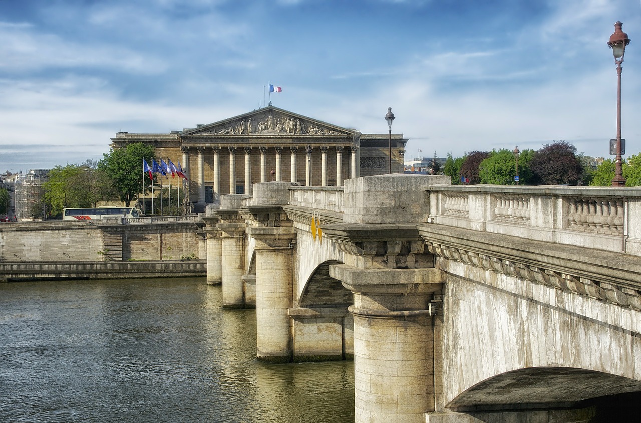 pont de la concorde paris france free photo