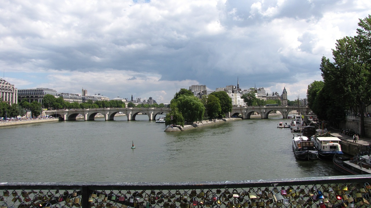 pont des arts monument paris free photo