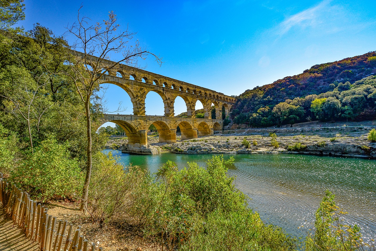 pont du gard provence france free photo