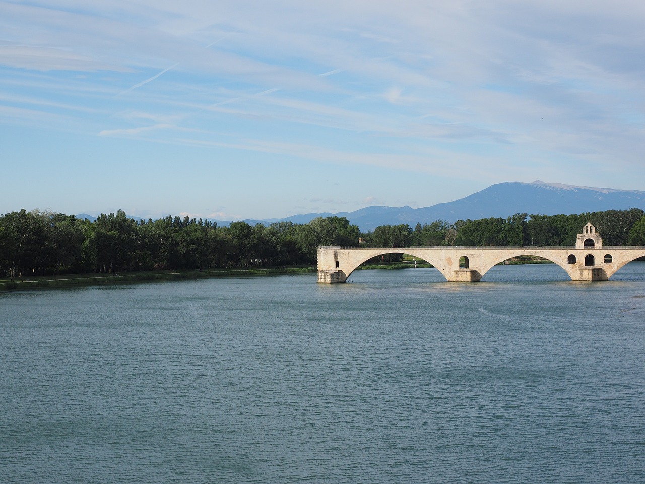 pont saint bénézet pont d'avignon rhône free photo