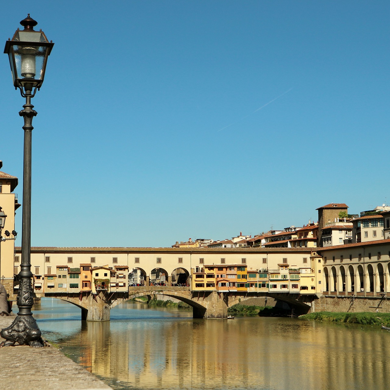 ponte vecchio florence italy free photo