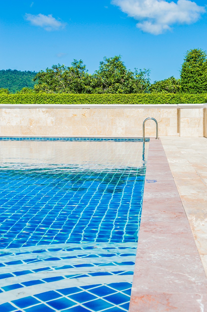 pool blue swimming free photo