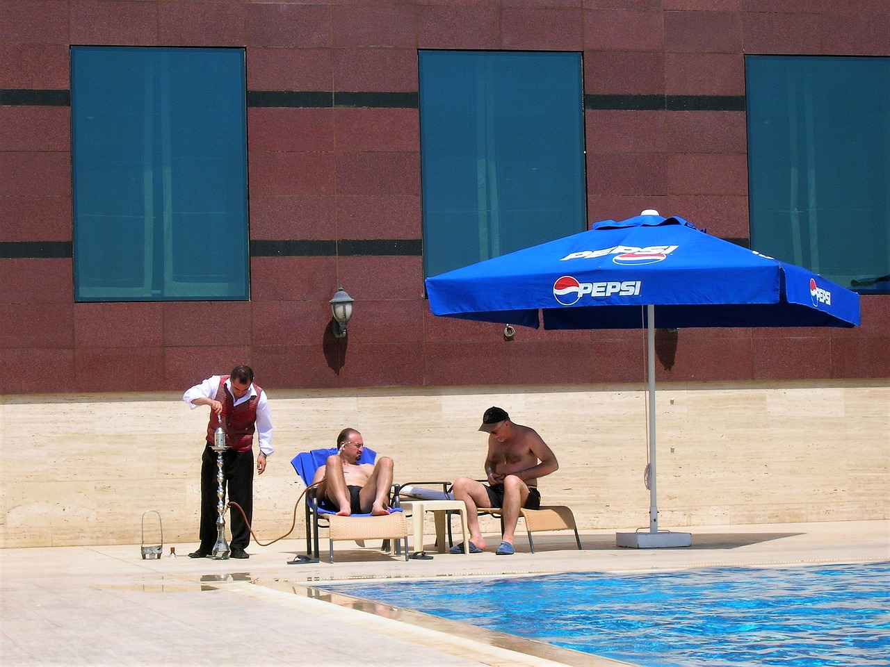 pool relax holiday free photo