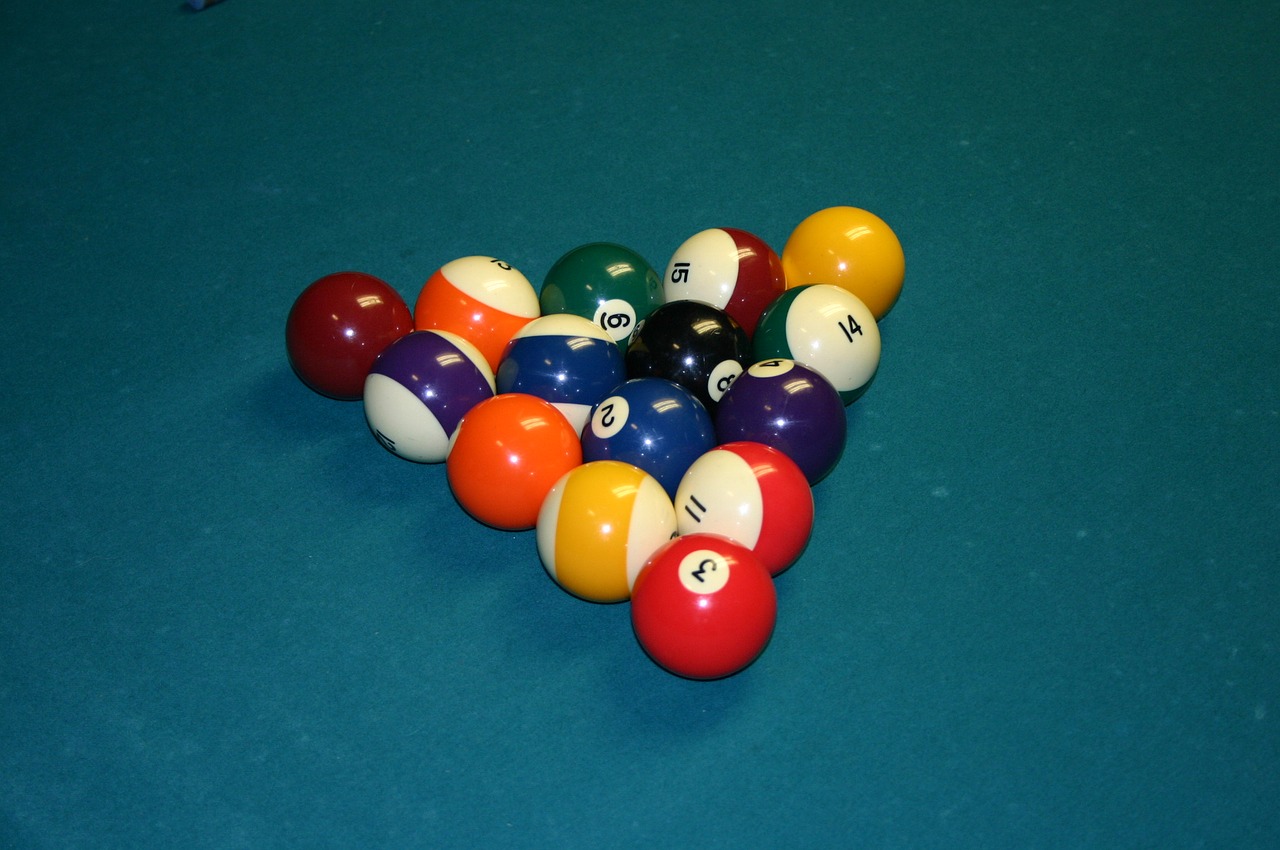 pool balls table free photo