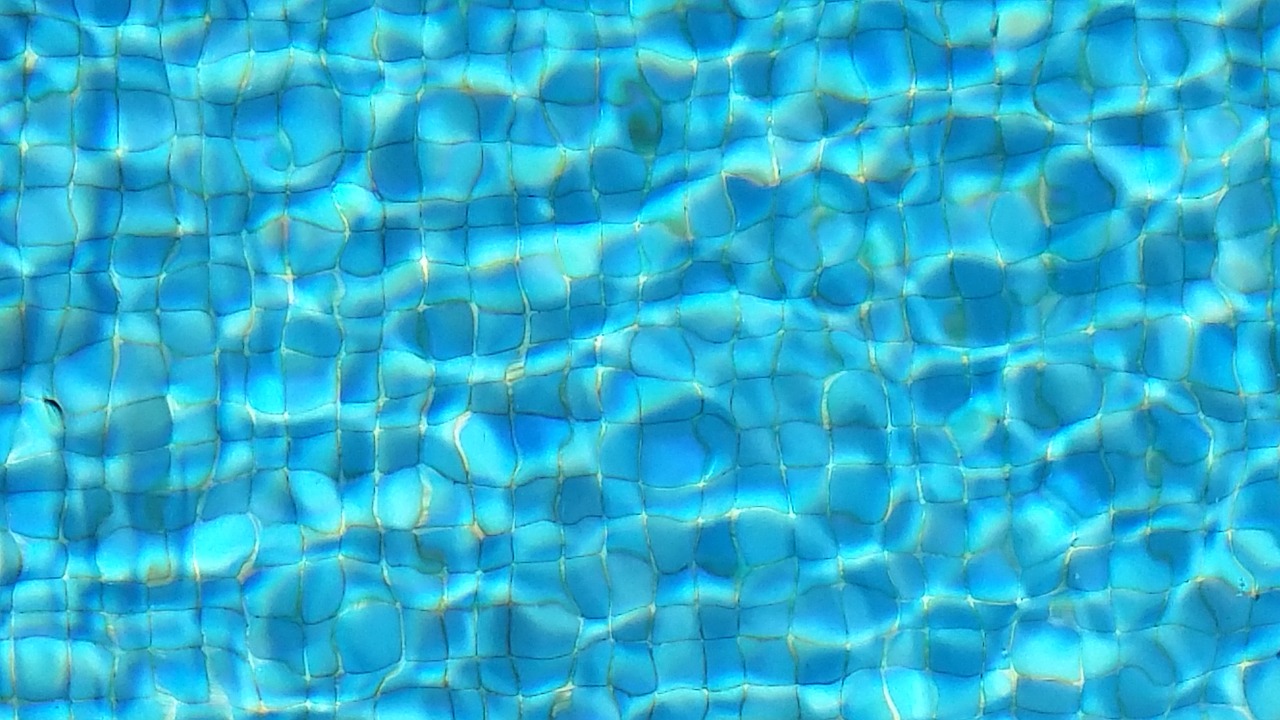 pool blue water free photo