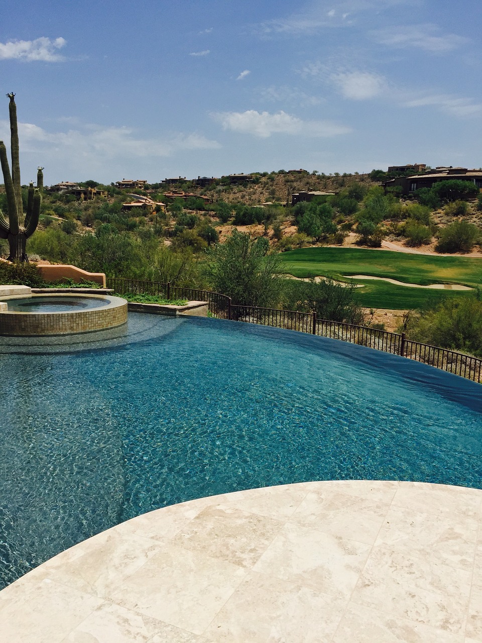 pool arizona desert free photo