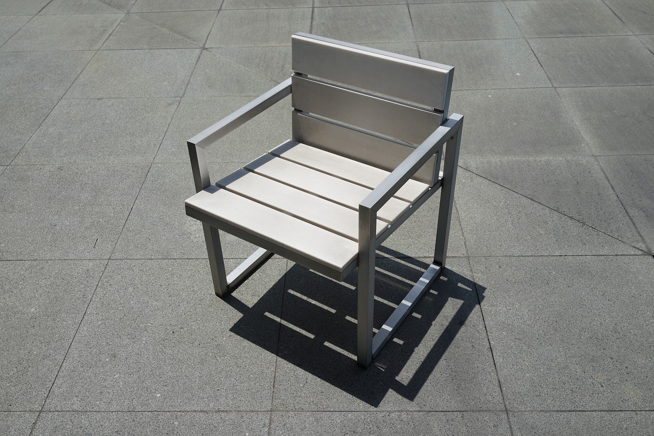 poolside chair sunny day leisure free photo