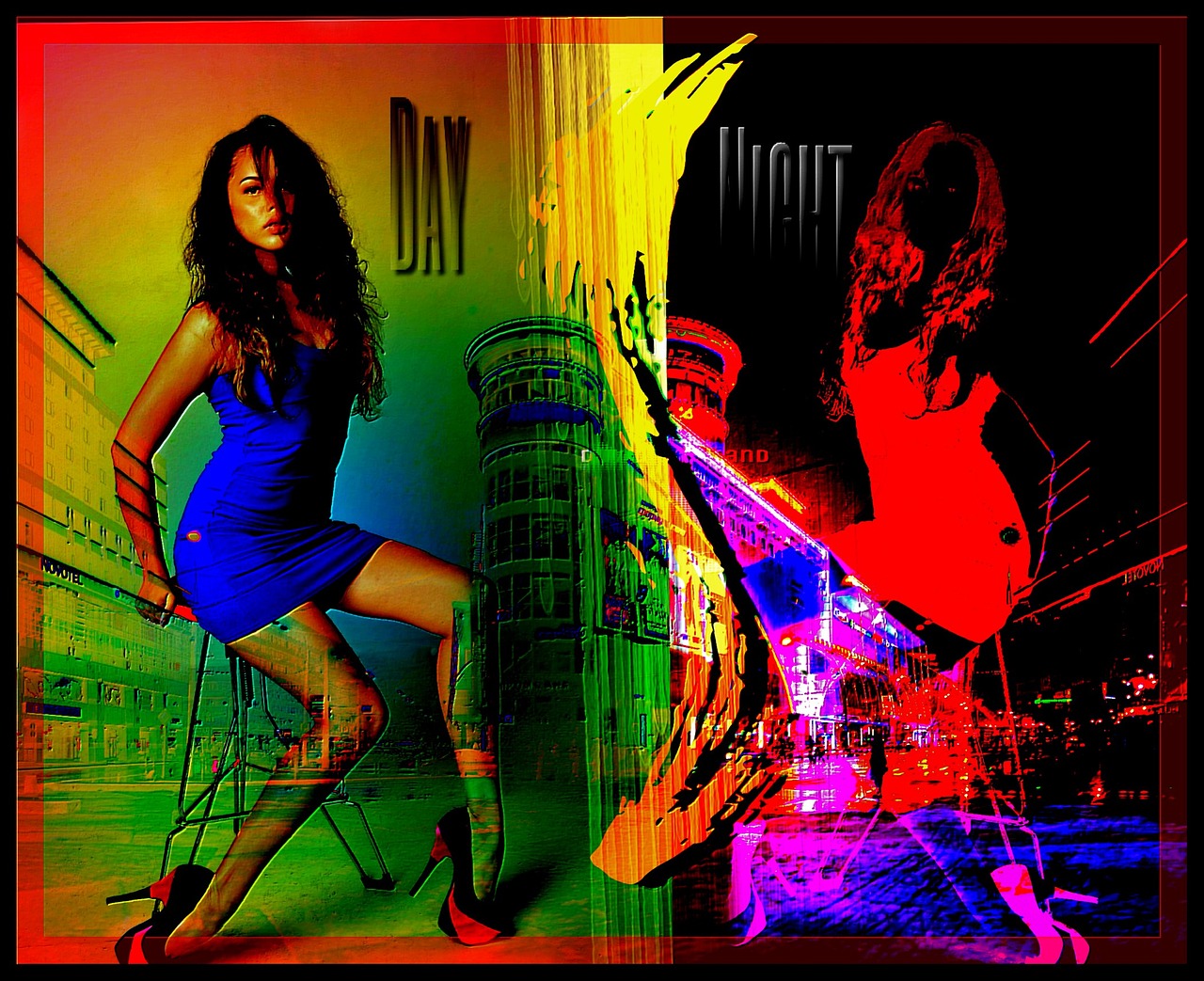 pop art woman girl free photo