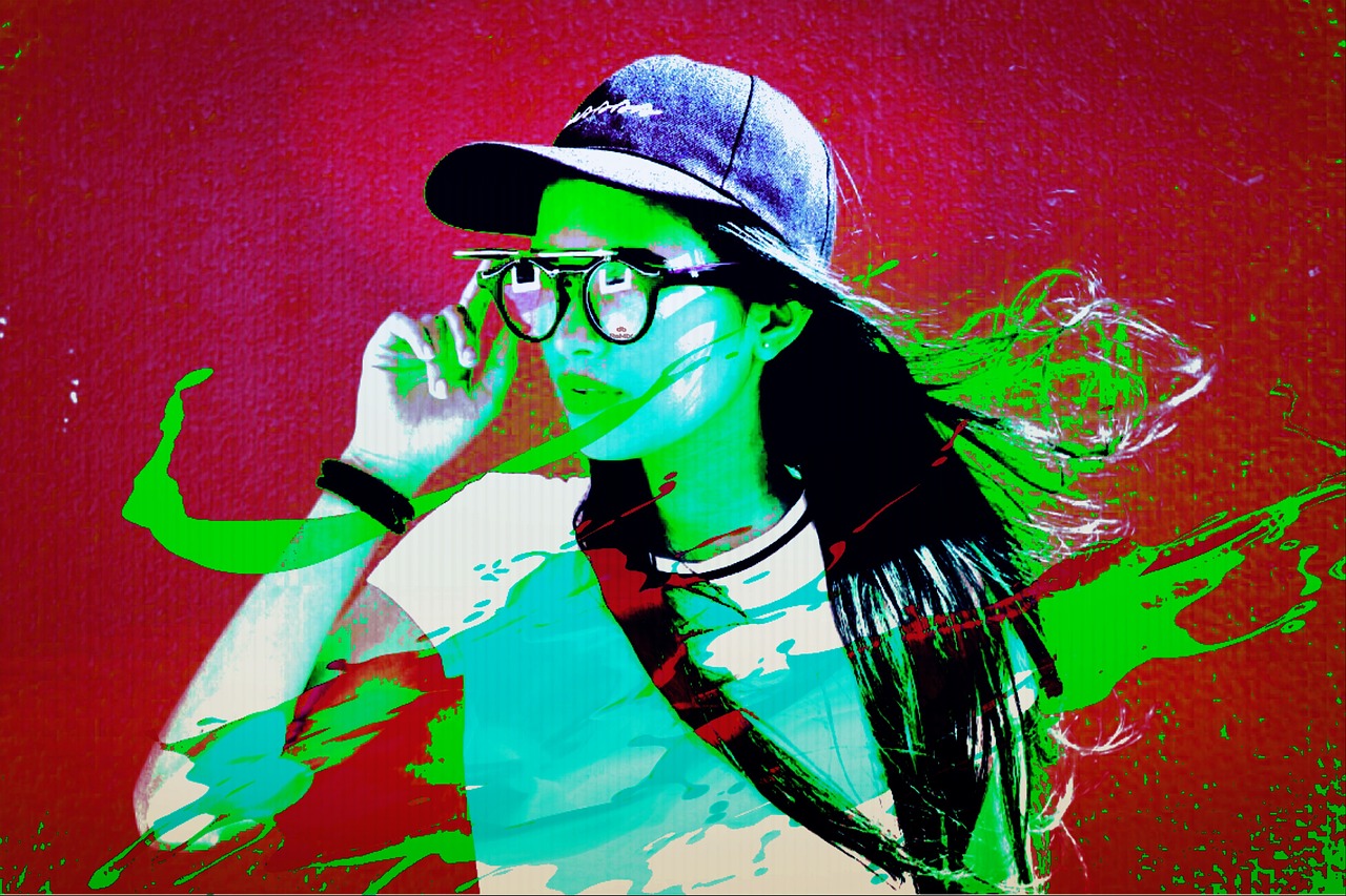 pop art edit beautiful free photo