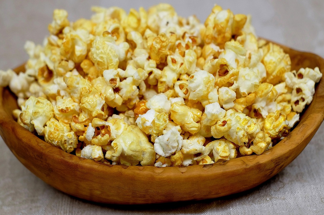 popcorn corn sweet free photo