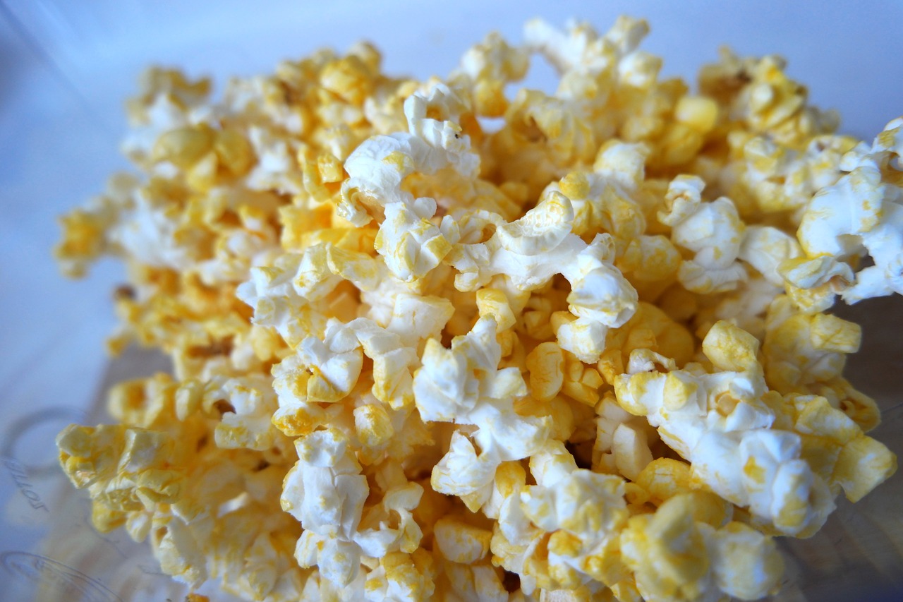 popcorn snacks junk free photo