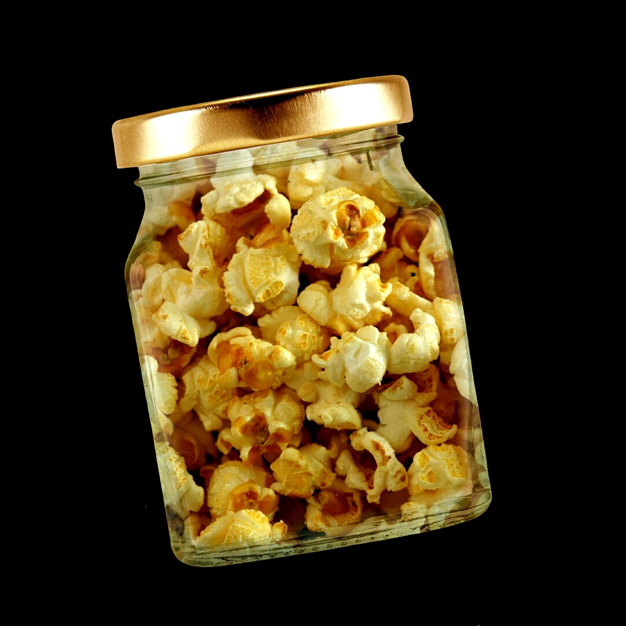 popcorn glass lid free photo