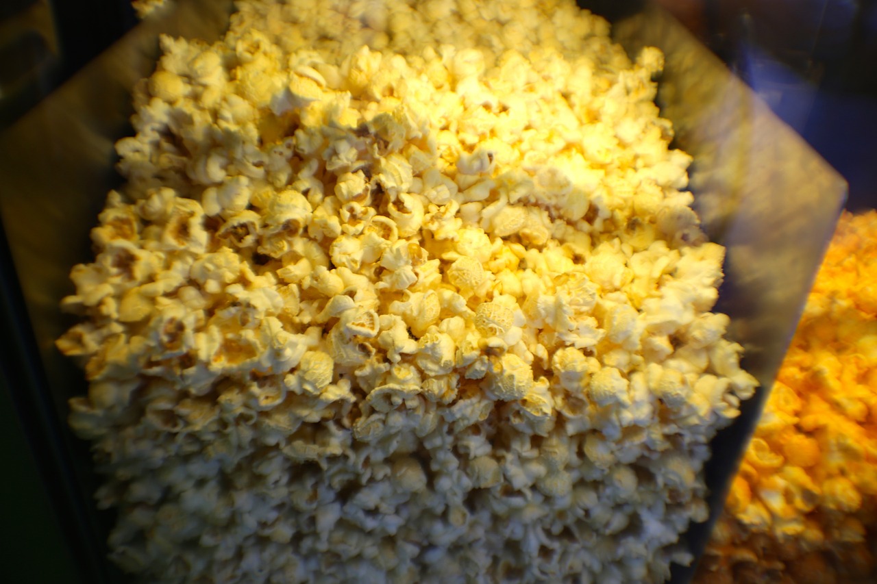 popcorn flavored candy store free photo