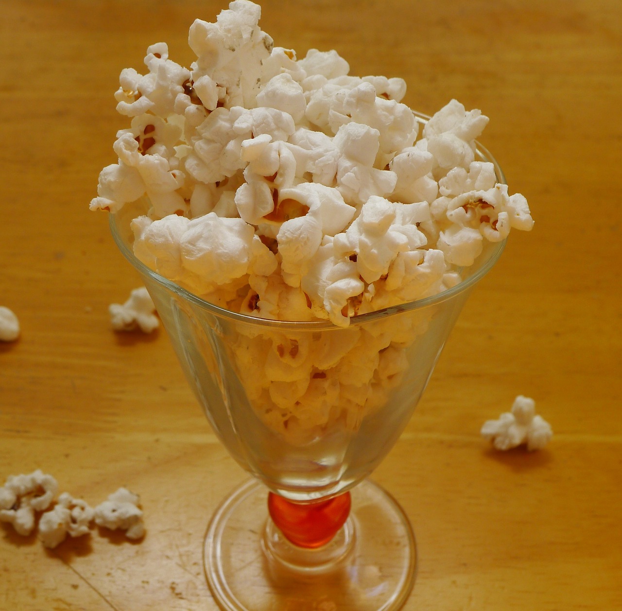 popcorn parfait snack food free photo