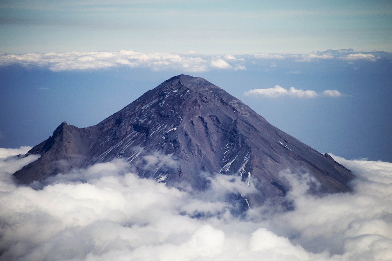 popocatépetl volcano mexico free photo