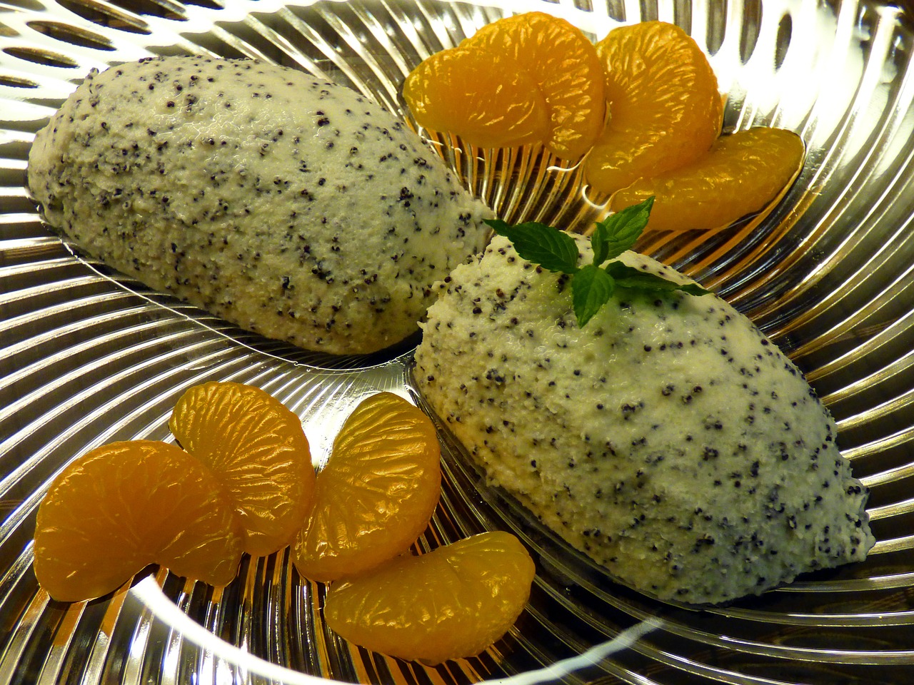 poppy mousse tangerines free photo