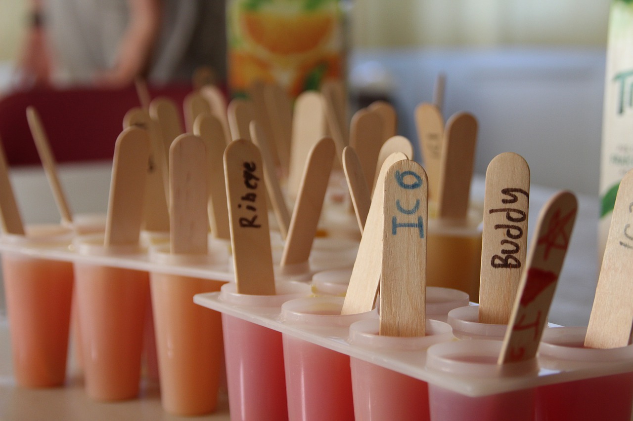 popsicle  summer heat  fun activity free photo