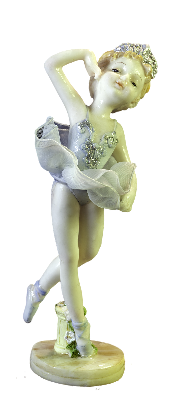 porcelain doll ballerina doll 3d model free photo
