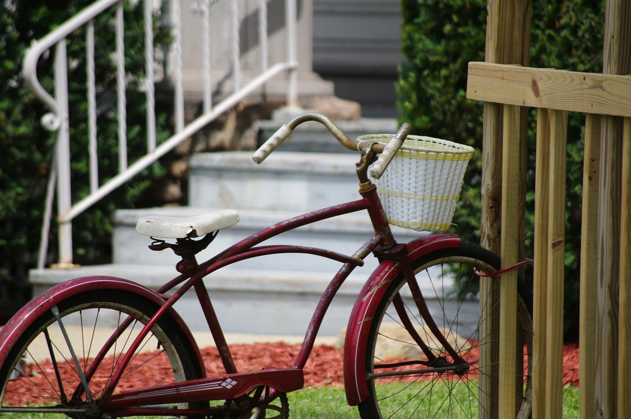 porch bicycle bike free photo