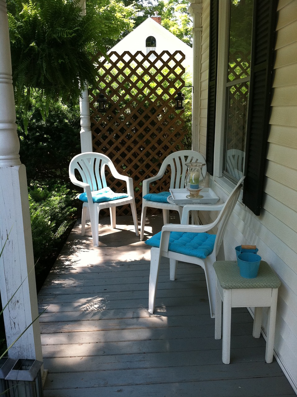 porch summer design free photo