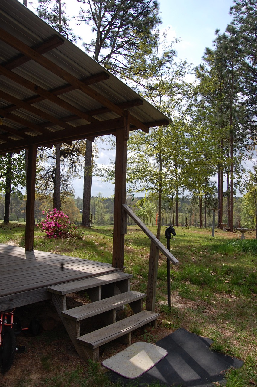 porch country rustic free photo