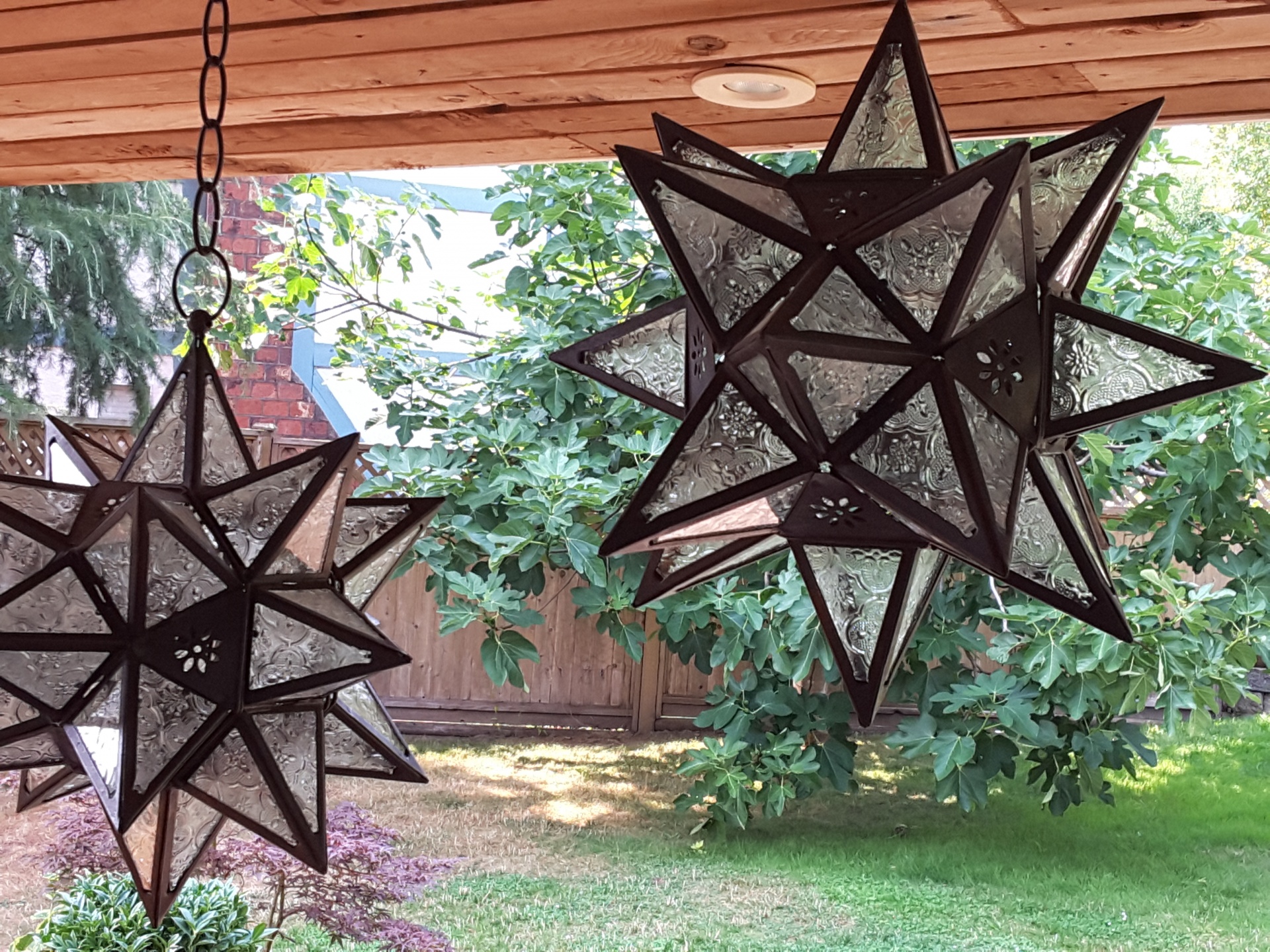 2 porch stars free photo