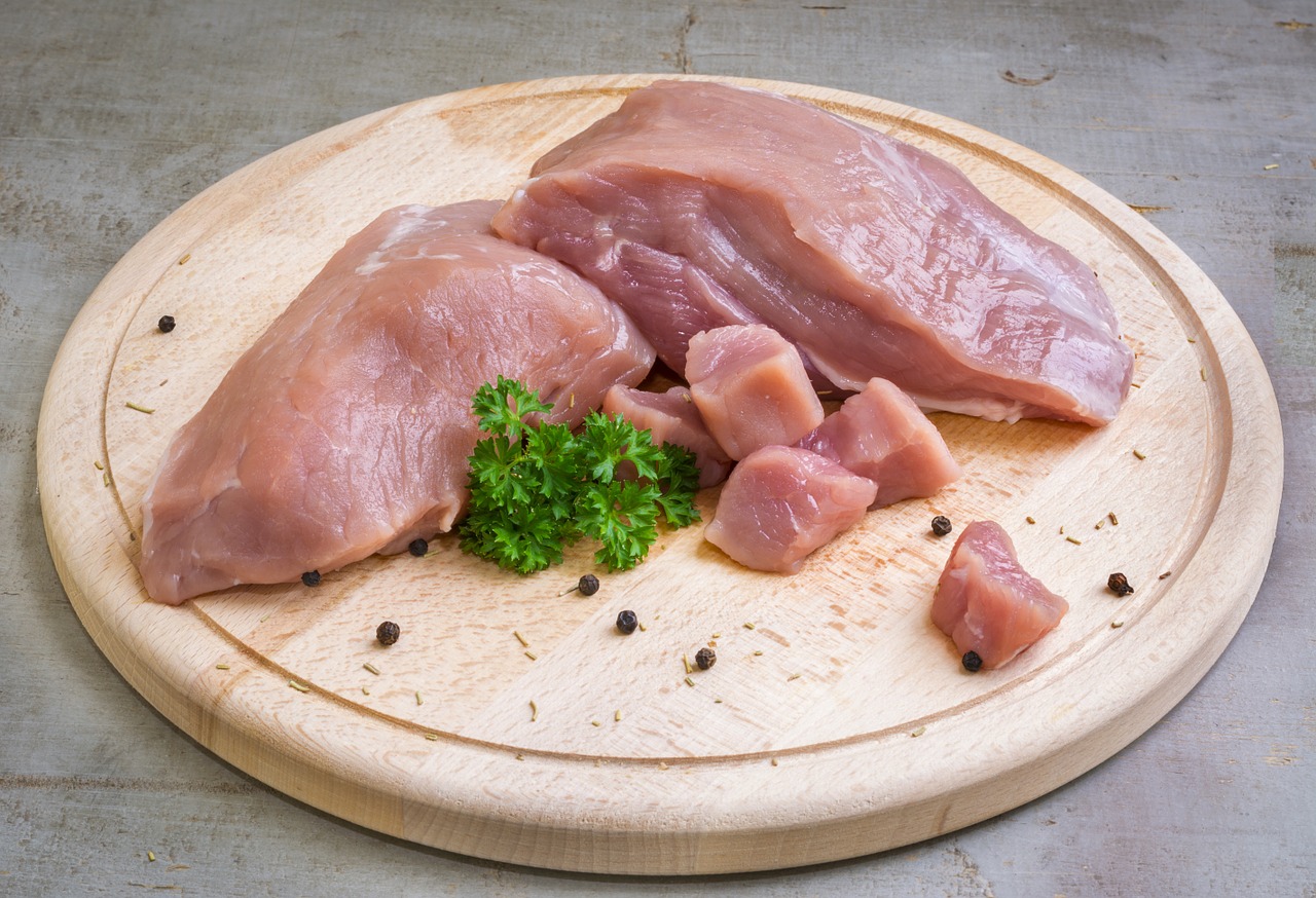 pork meat raw free photo