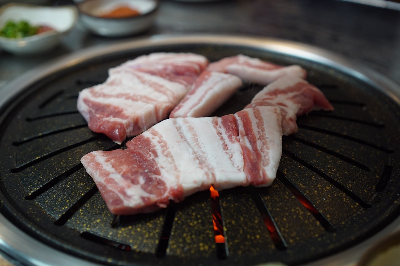 pork grilled meat free photo