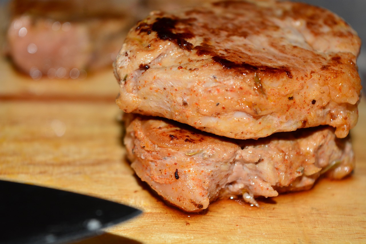 pork steak steak meat free photo