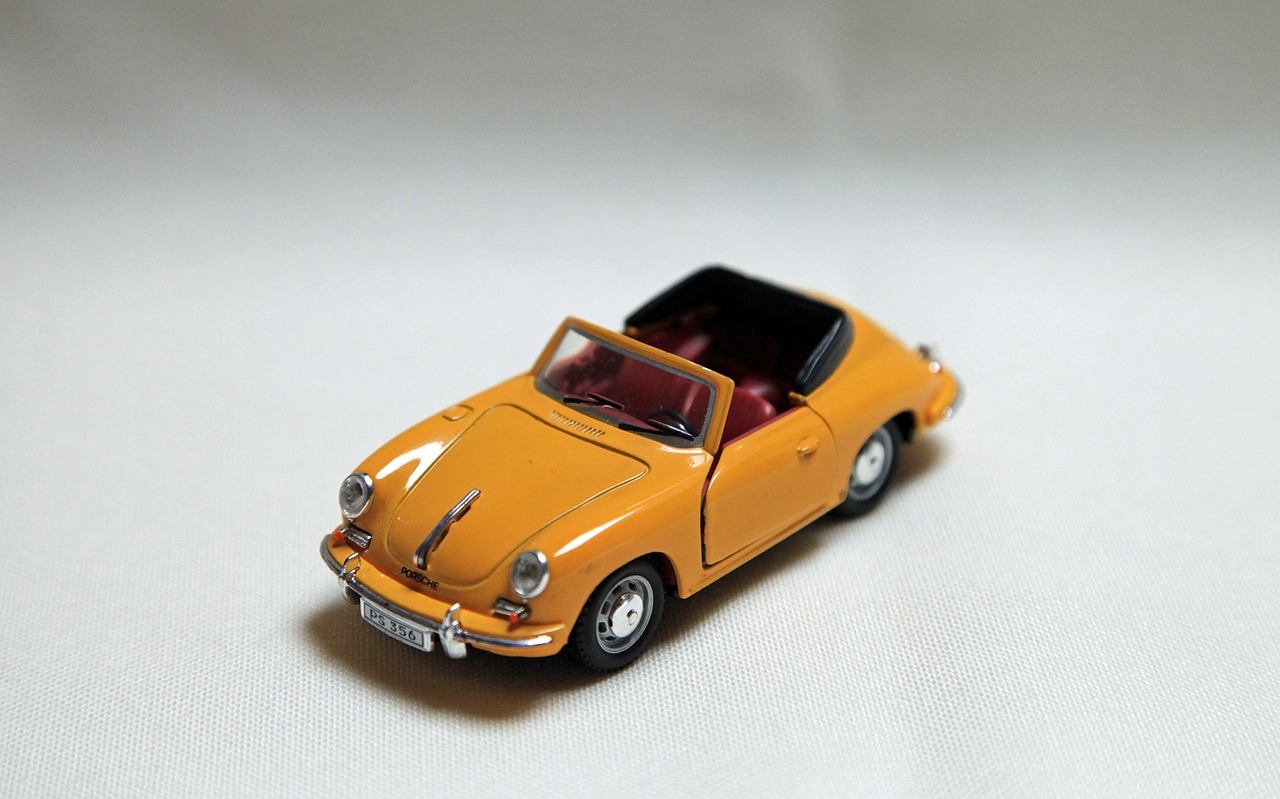 porsche orange 356 free photo