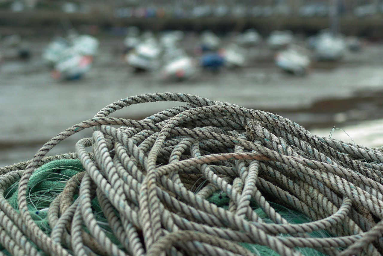 port rope trawler free photo