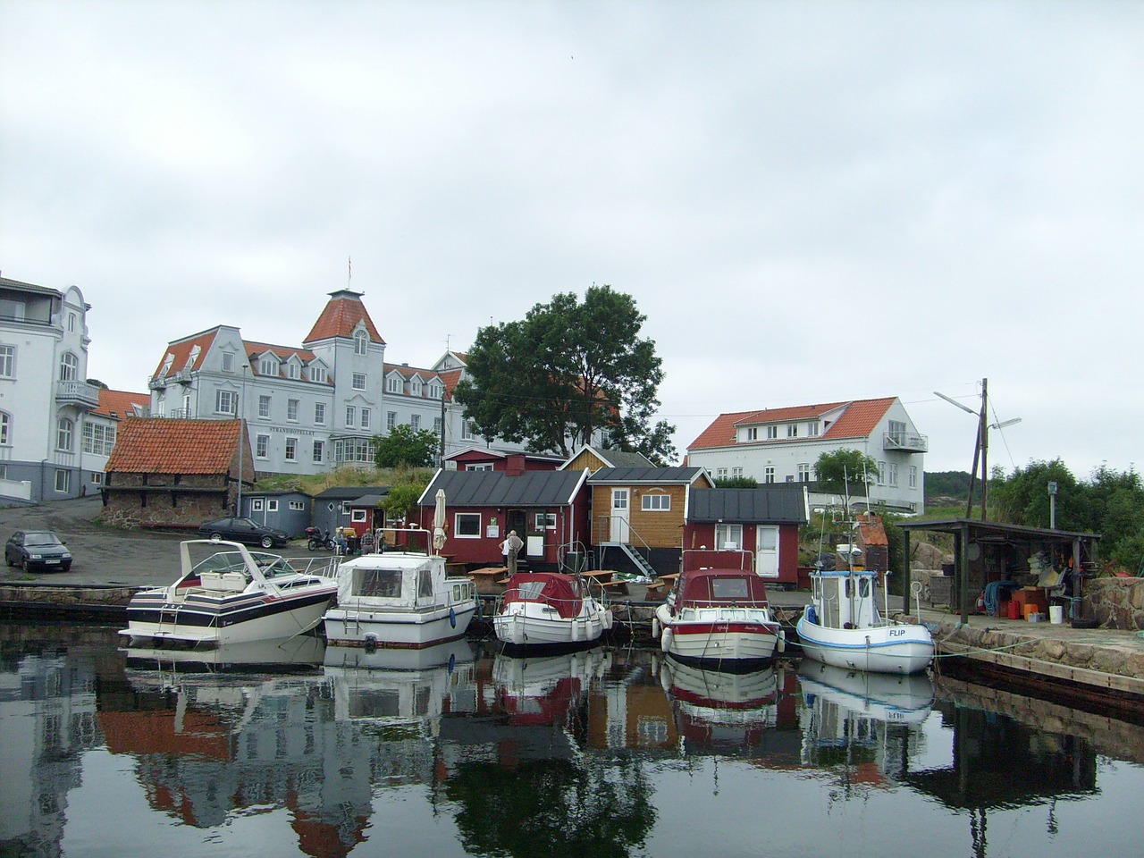 port boats bornholm free photo