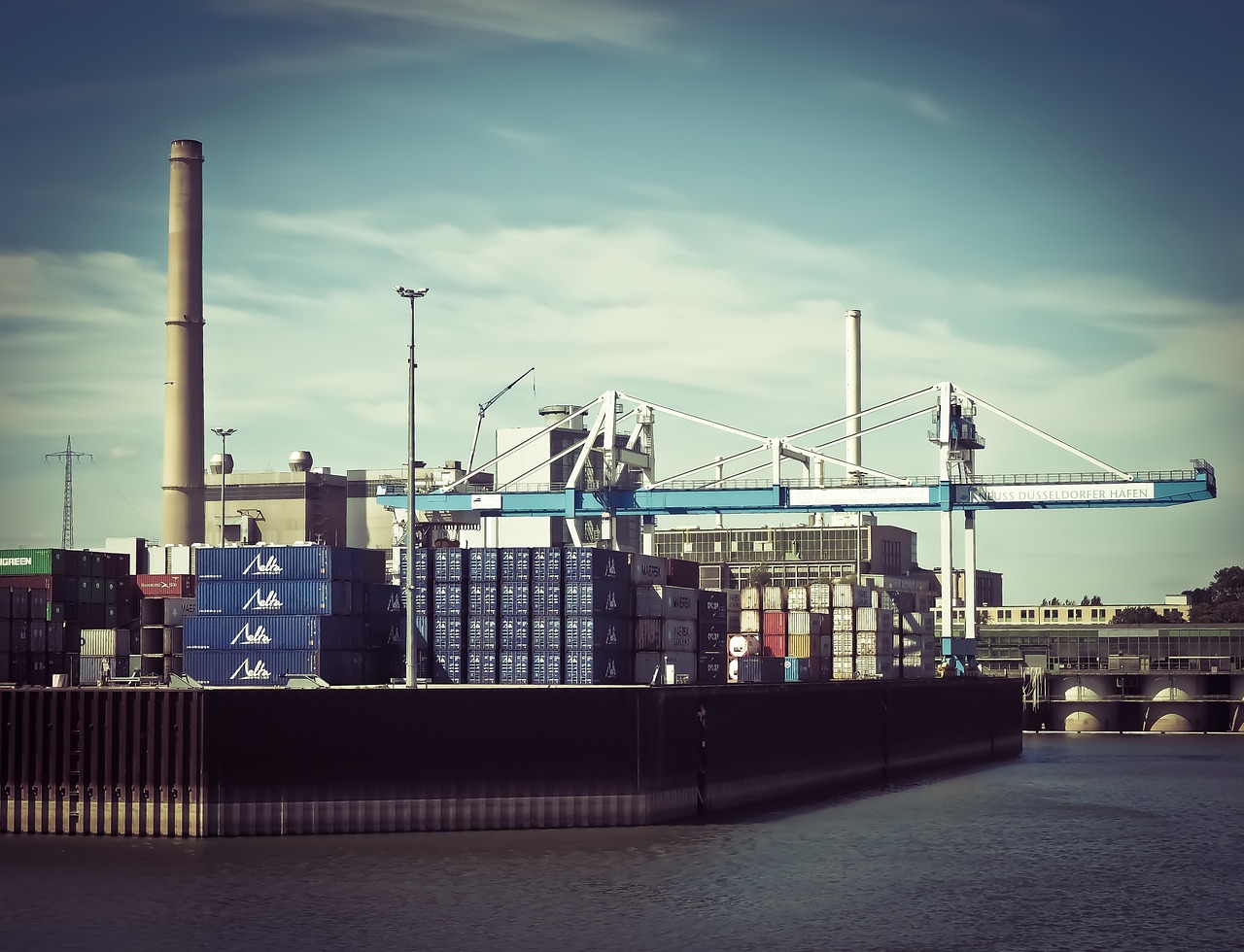 port container container terminal free photo