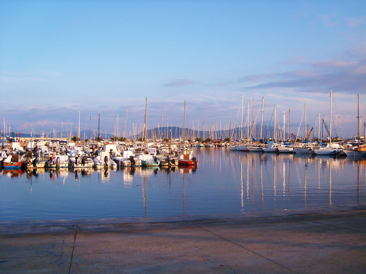 port sardinia italy free photo