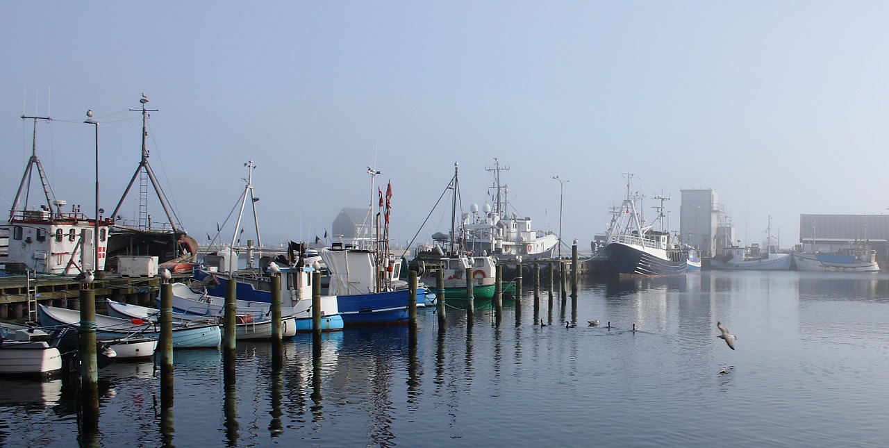 port fishing boat ship free photo