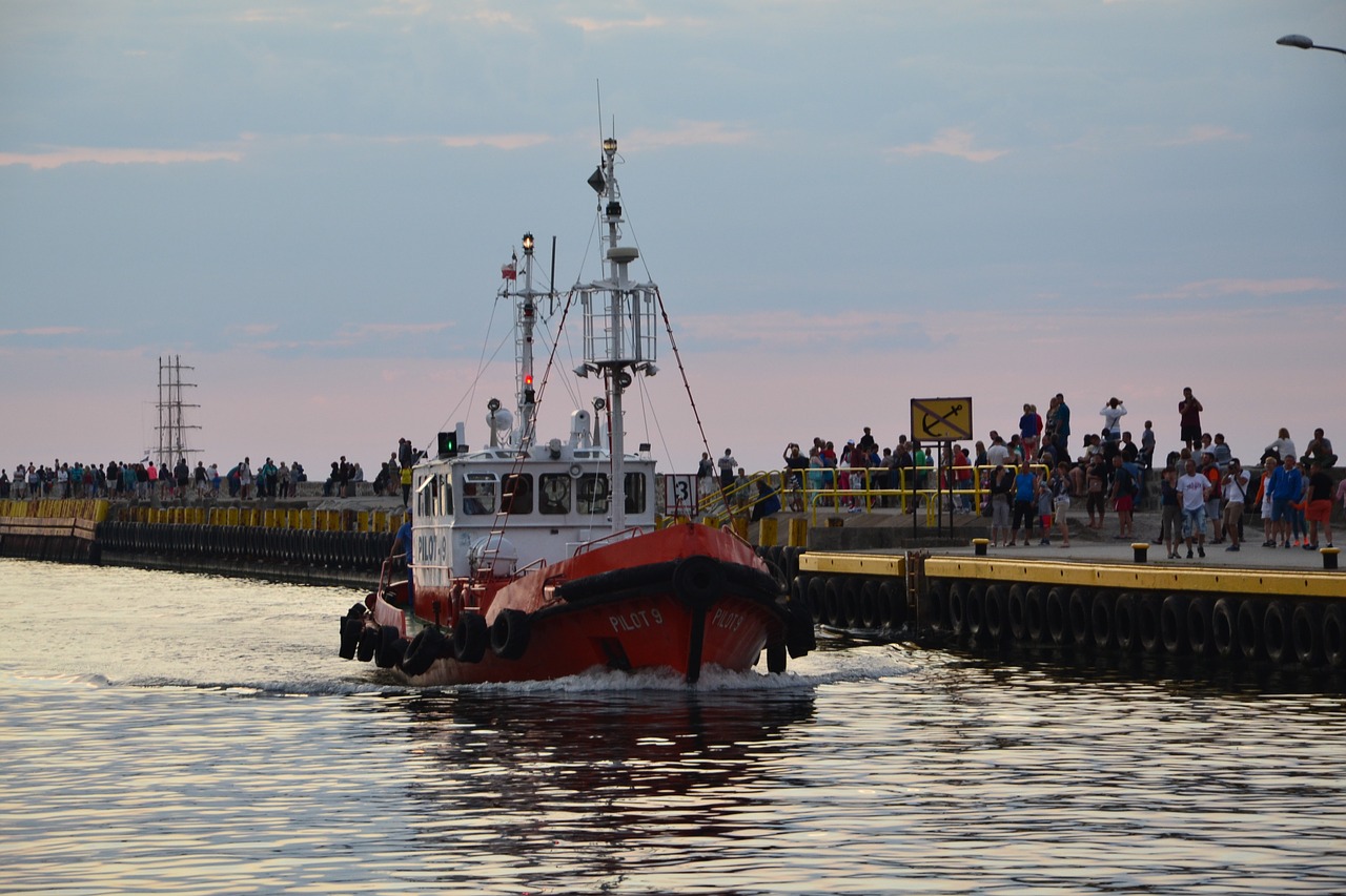 port ships sea free photo