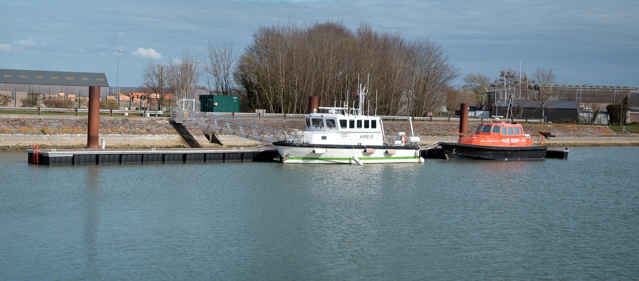 port boat wharf free photo