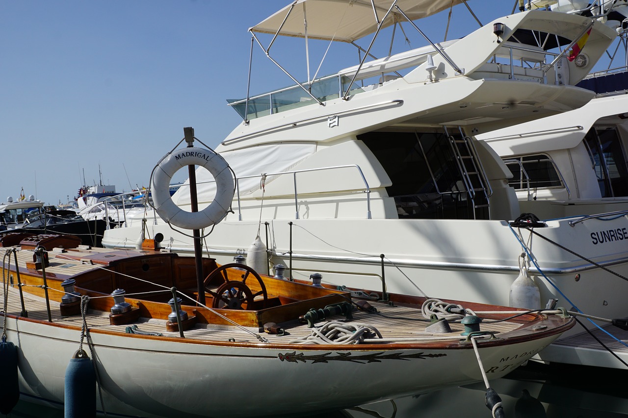 port boats ibiza free photo