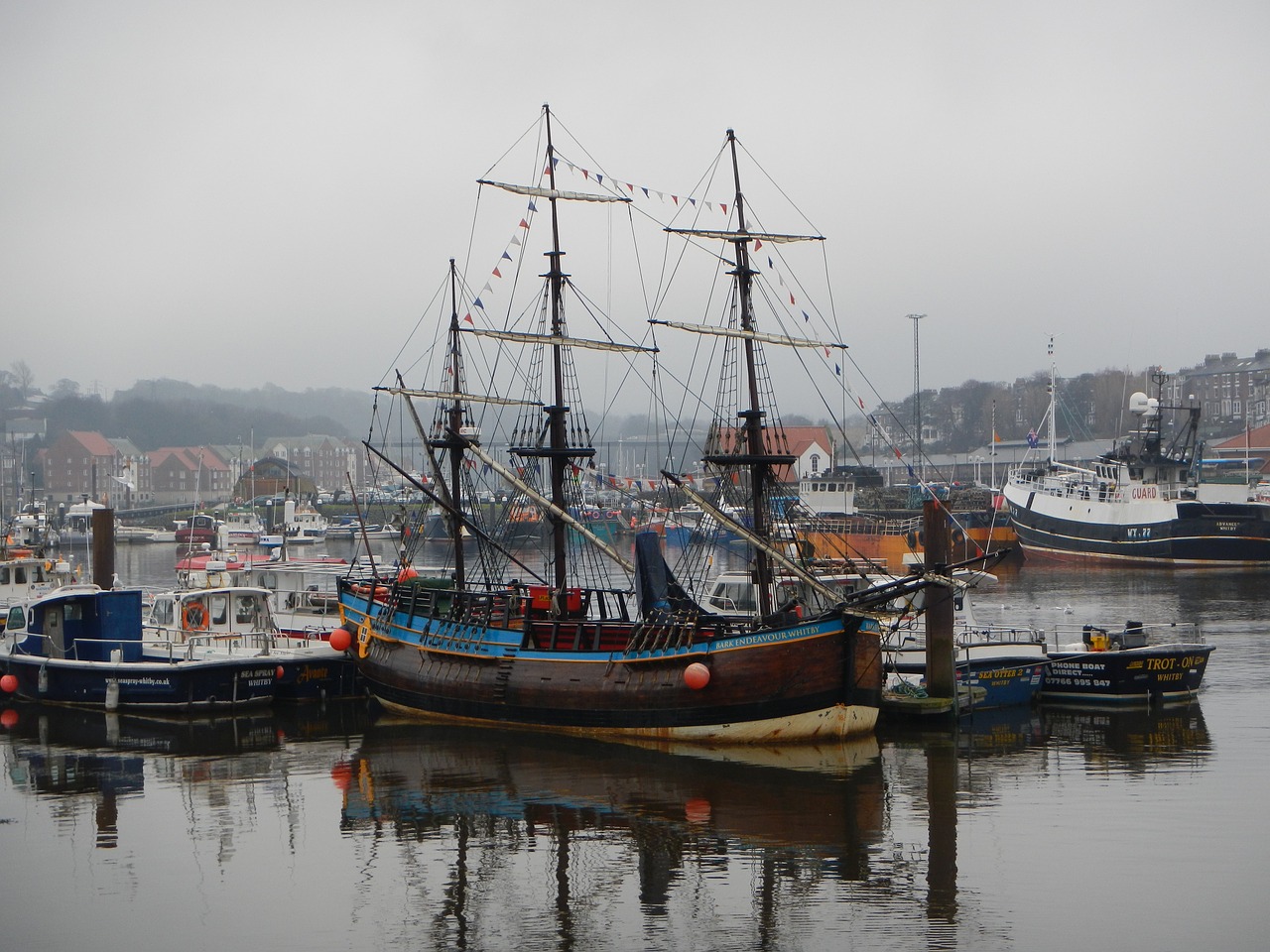 port england sailing vessel free photo