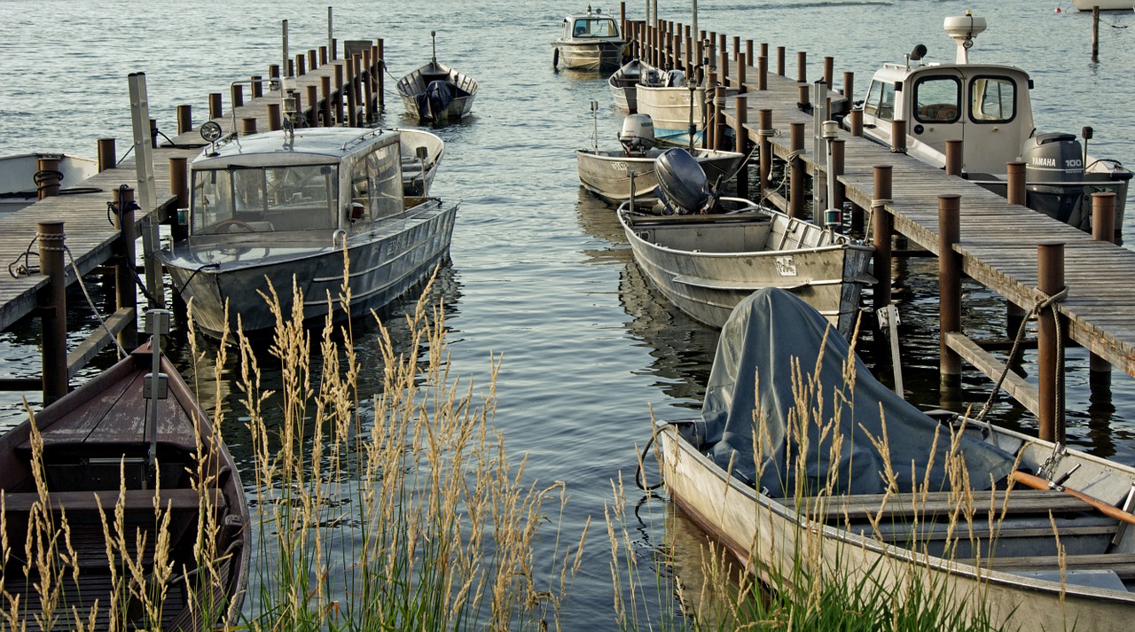 port boats transport free photo