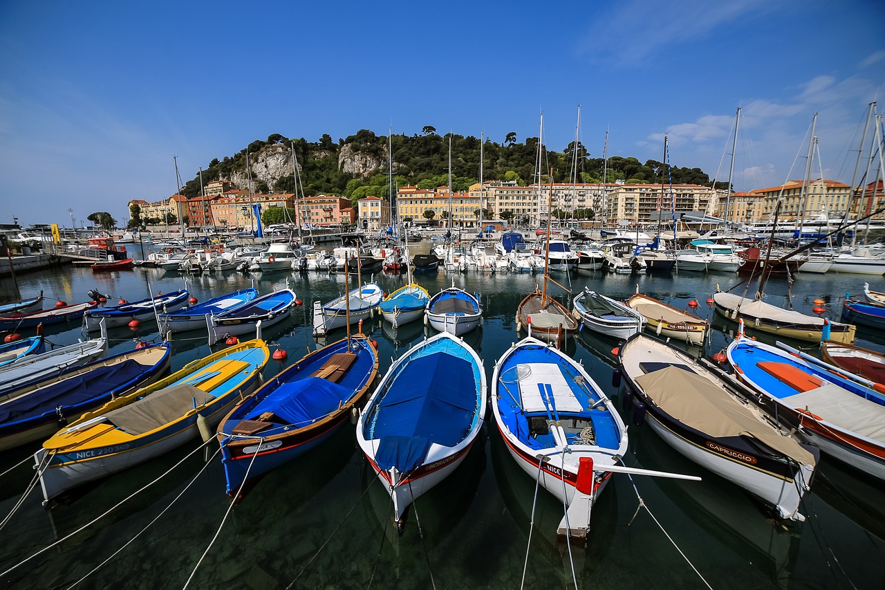 port nice france free photo