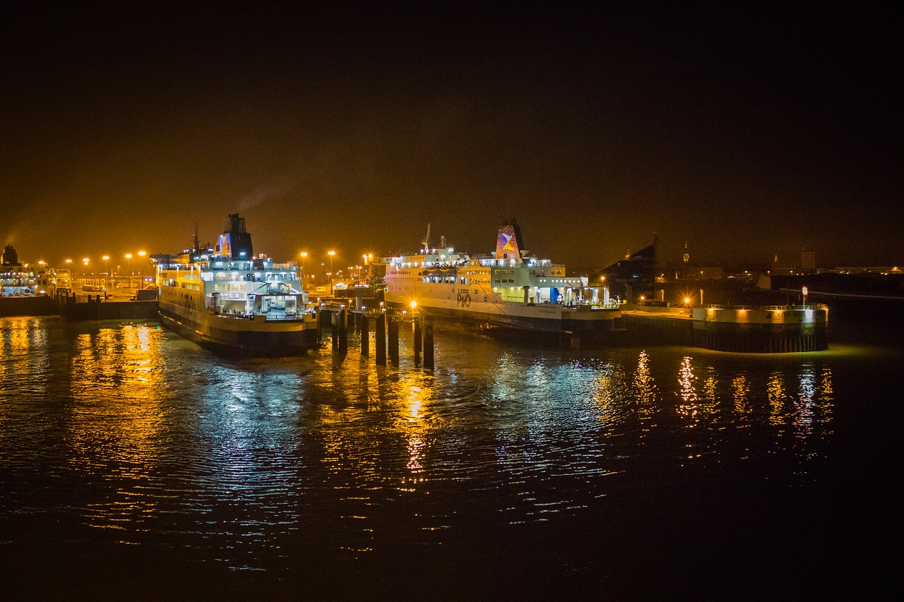 port ferry england free photo