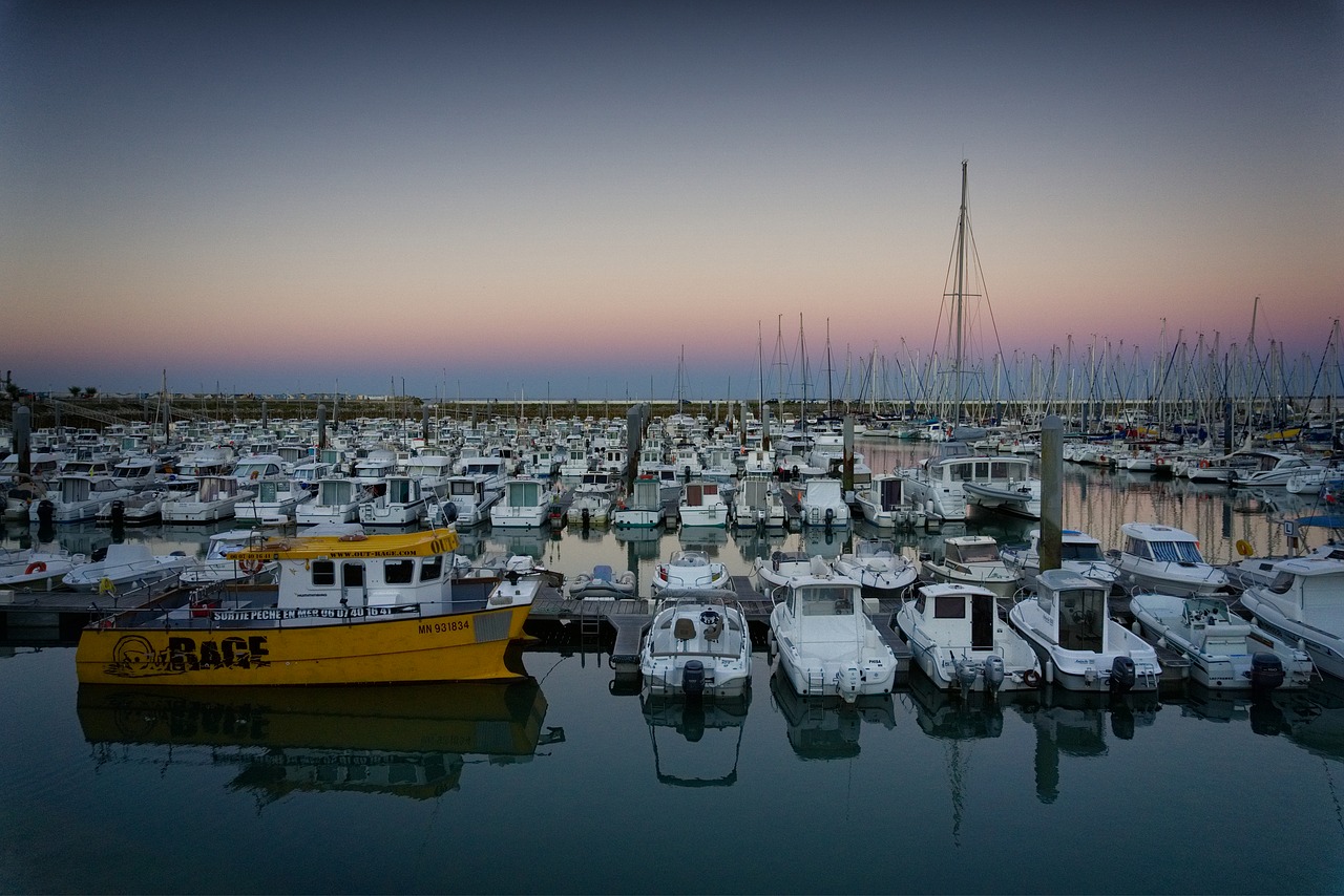 port seaside marina free photo