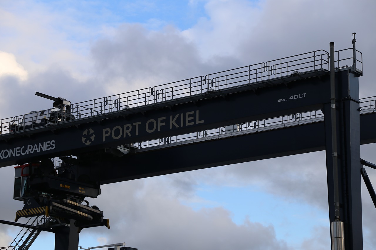 port kiel city free photo