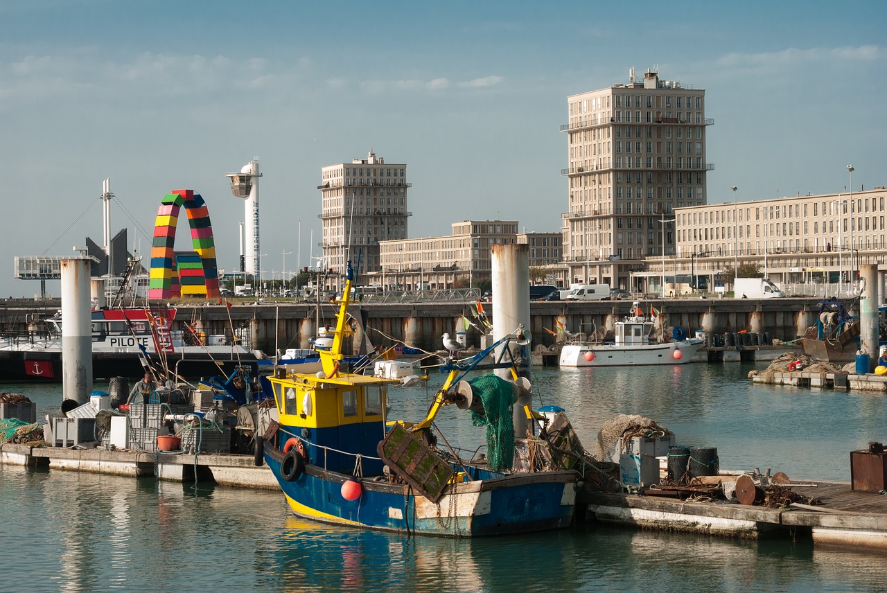 port wharf harbour free photo