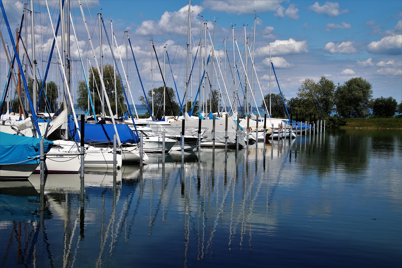 port  yachts  the coast free photo